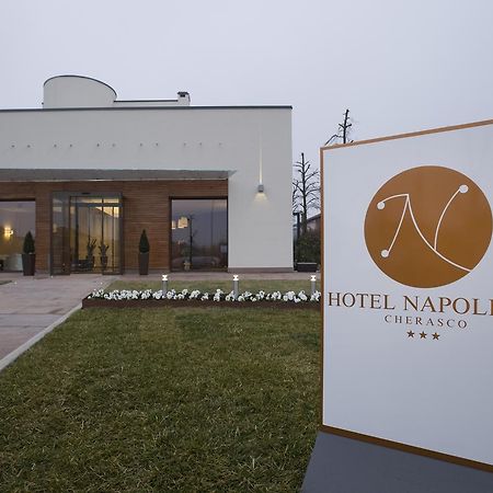 Hotel Napoleon Cherasco Bagian luar foto